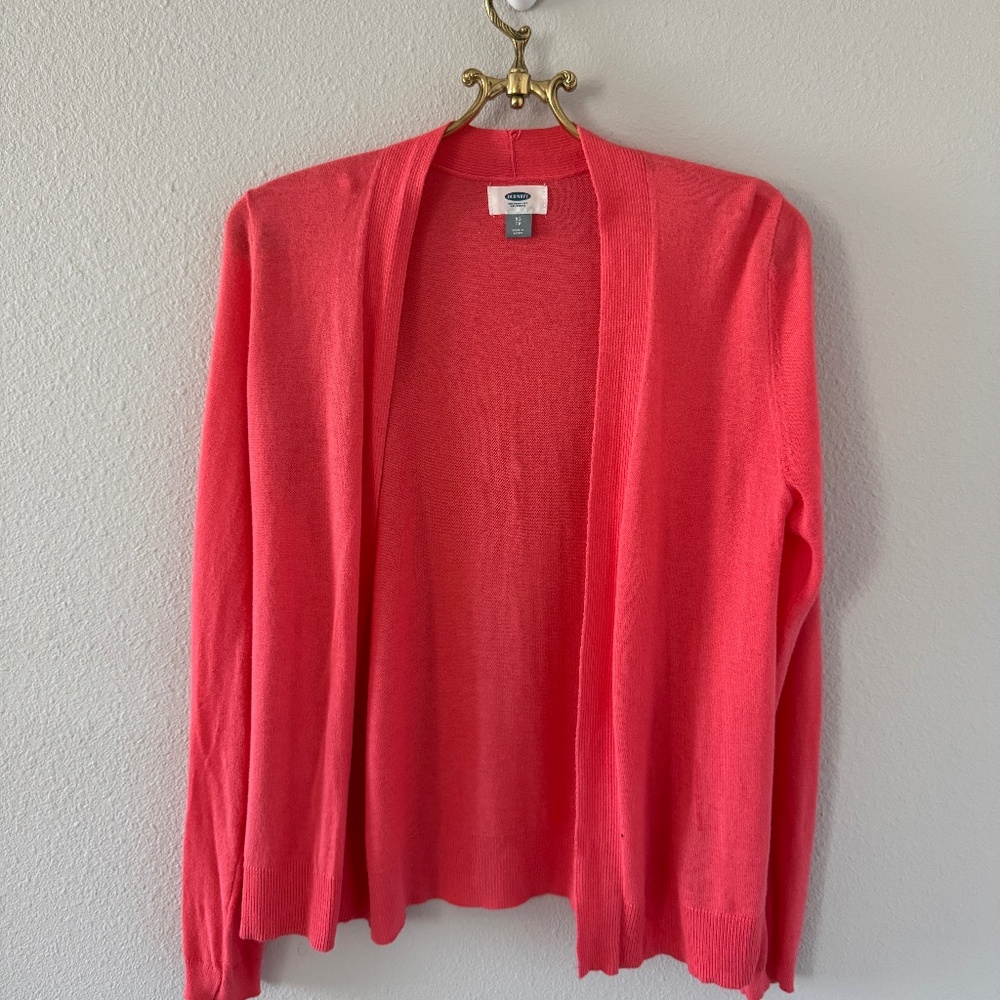 Bright Pink Old Navy Cardigan